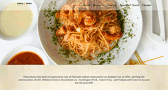 Desktop Screenshot of pastaroma.com